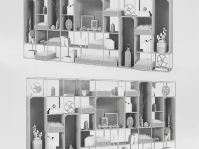 Loft Shelf 3D model