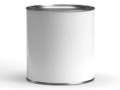 Half gallon paint can  3D model