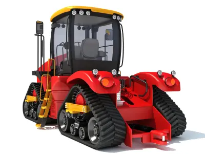 Track Tractor 3D model purchase