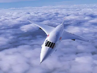 CONCORDE 3D model get