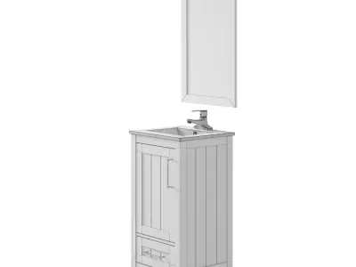 OVE Kansas 18 Vanity 3D model