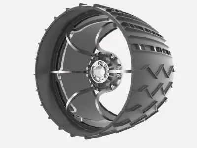 Wheel Nasa Curiosity  3D model