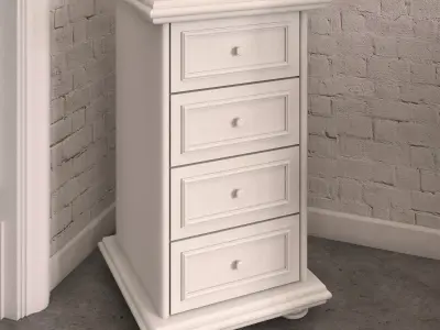 Vintage cabinet 3D model purchase