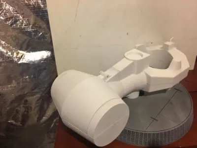 1980s Blockade Runner  prototype  3D print model purchase