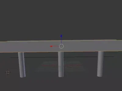 3d train bridge 3D print model