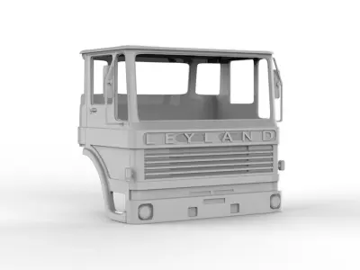 1977 Leyland Buffalo 4X2  3D print model