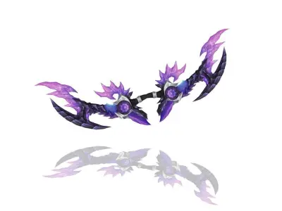 Glorious Bow Low-poly 3D model