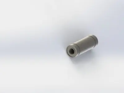 Long Type Linear Ball Bearing Bushing Series Low-poly 3D model