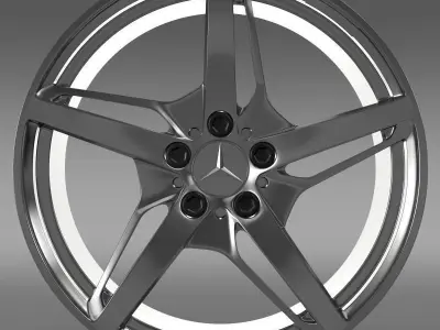 Mercedes Benz AMG GT S rim 3D model