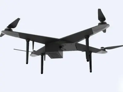Sci-fi Drone 2 3D model