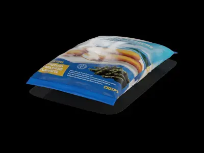 Frozen fish fingers Frozen Fish Fingers Low-poly 3D model