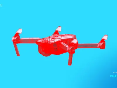 CUAS Drone Free 3D model