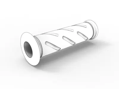 Motorcycle Grip 3D model purchase