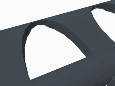 low poly battle axe for game Free low-poly 3D model