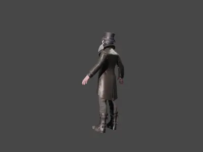 halloween 3d model made with blender part 2 Low-poly 3D model