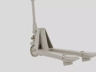 Industrial Factory Pallet Jack Body for 3D print 3D model