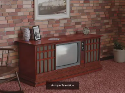 Retro Electronics 3D Model Pack