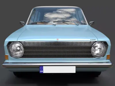 Taunus P6 Station Wagon  - High-Poly 3D Model 3D model