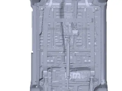 Toyota SW4 - fortuner 2005-2011 3d scan model 3D model