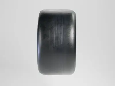 Drag race wheel - Free 3D model