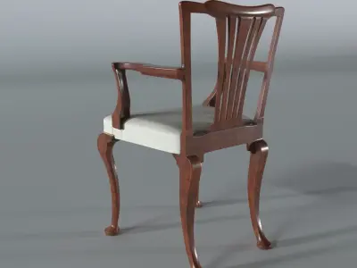 Armchair chair 3D model purchase