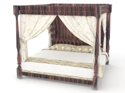 Bed of the Noble 3D model