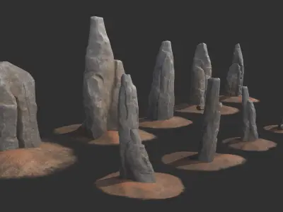 Rock Collection 3D model