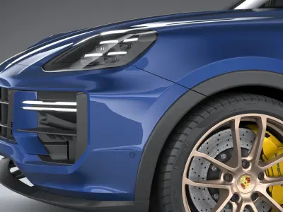 Porsche Cayenne Turbo GT 2024 3D model buy