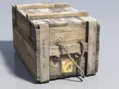 Ammunition box 3D model buy