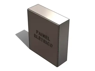 Painel Eletrico 350 x 1000 x 1200 Electrical Panel 3D model