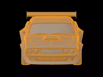 Sports Car 3D Print Model 3D print model
