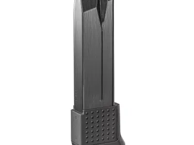 20 Round Magazine Low-poly 3D model