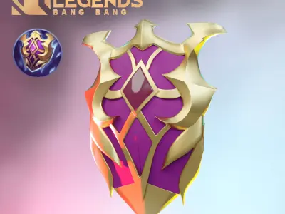 Athena s shield from Mobile Legends - MLBB Low-poly 3D model
