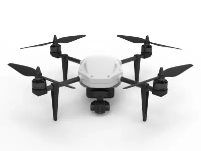 X450 Drone  3D model