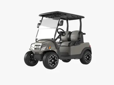 Golf Car 3D model buy