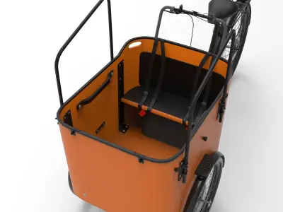 Vogue Superior Deluxe Cargo Bike 3D model