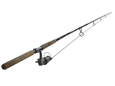 fishing rod 3D model order