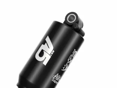 A5 MTB rear shock bronze 3D model