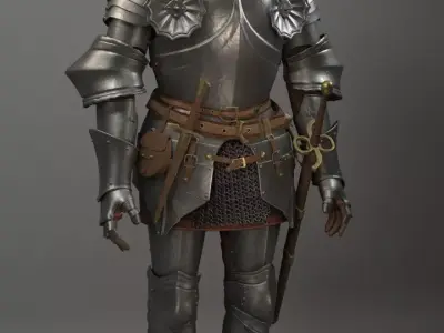Knight 3D model order
