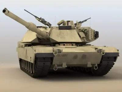 M1A1 Abrams 3D model