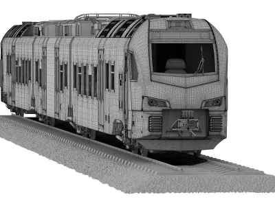 Stadler FLIRT 3 Meridian 3D model