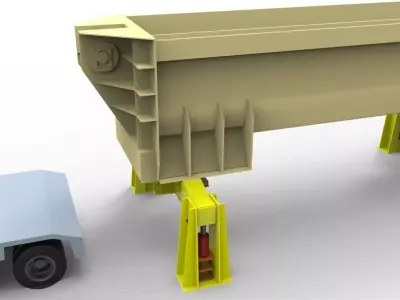 truck scrap Free 3D model