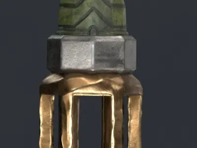 Ancient sword Low-poly 3D model purchase