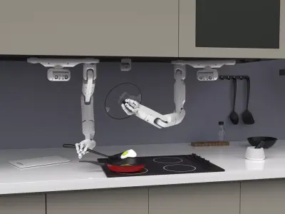 Kitchen robot Bot Chef   3D model