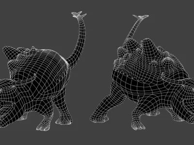 Rock Monster 3D model