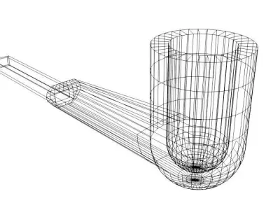 Smoking Pipe - Panel 3D model