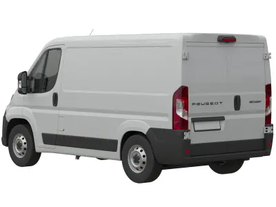 2024 Peugeot BOXER  L1H1 Detailed interior 3D model