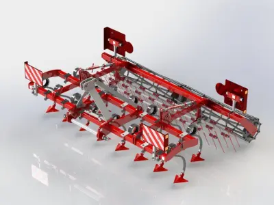 WG 0014 - Landscape cultivator 2r300 3D model