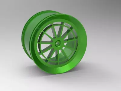 Off-Road RC Wheels Collection Tough and Durable 3D STL Designs 3D print model