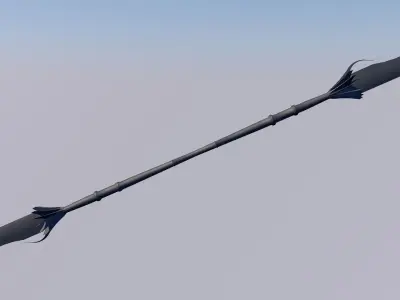 Double bladed  Free low-poly 3D model